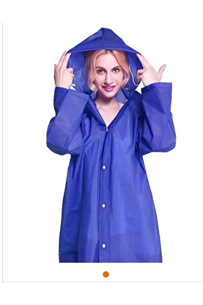 eleven market Marlux Unisex Eva Дощовик Синій Спортивний Дощовик Mrc-801