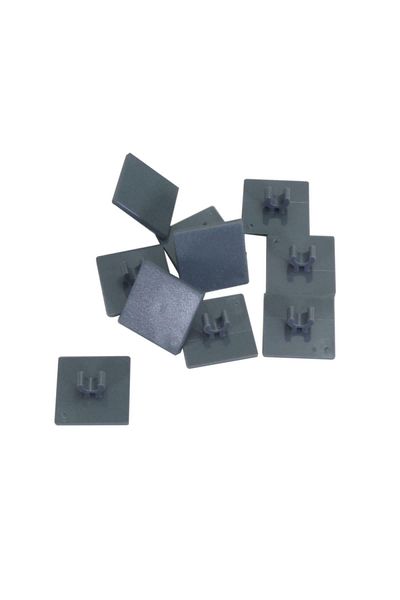 LEGO Original Accessory Custom Mini Figure Road Sign 2 X 2 Square Road Sign Dark Gray 4 Pieces Will Be Sent