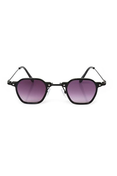Angel Eyes Black Rectangular Unisex Sunglasses - Framed Ae2160-c10