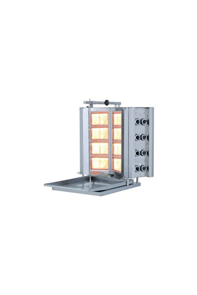 Atalay Adg-8 S-v Tipi Döner Ocağı-gazlı-sabit-8\\\\\\\'li