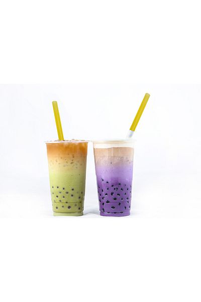 Bursa Pipet Yellow Bubble Tea Frozen Smoothie and Milkshake Compatible Straw Thick Cocktail Straw 50 Pieces