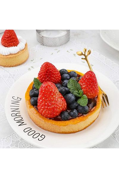 Nar kalıp Narkalıp Round Hole Tart Mold Width 20cm