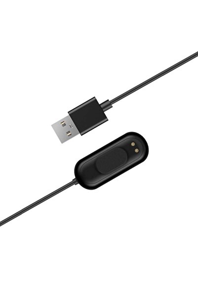 Gpack Xiaomi Mi Band 4 Uyumlu Usb Şarj Kablosu Siyah