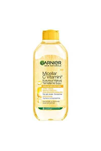 Garnier Micellar C Vitamini Kusursuz Makyaj Temizleme Suyu Yüz, Göz, Dudak 400ml