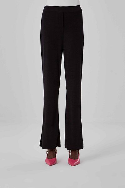 Mizalle Buzy Black Trousers with Slit Detail