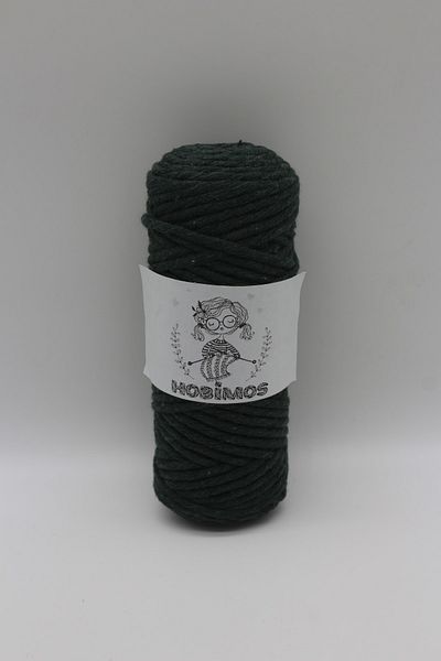 Hobimos Τυφλό Macrame 100% βαμβάκι 3 mm Μονό στριφτό 250 γραμμάρια 75 μέτρα