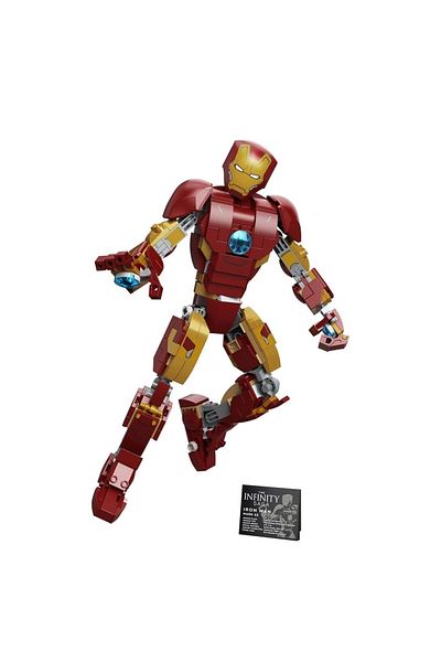 LEGO Iron Man Figure - 381 Pieces, for Those Who Are 9