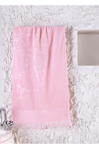 Class 100% Cotton Pink 50x90 Hand - Face Towel 1 Piece