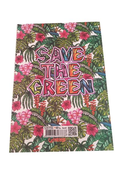 Mahi Max Ufen 60 Sheets A5 Small Size Checkered Notebook - 4 Pieces