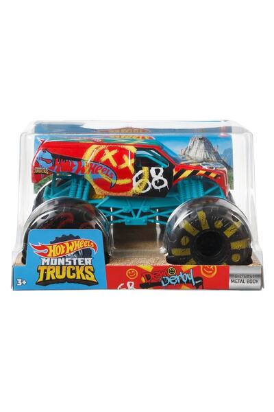 HOT WHEELS Fyj83 Monster Trucks 1:24 Arabalar