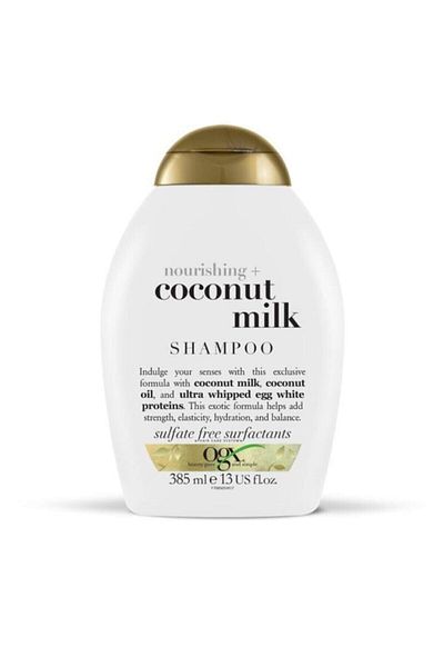 OGX Coconut Milk Nourishing and Strengthening Shampoo - 385 Ml.