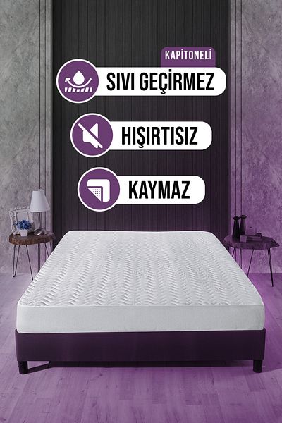 VAVEY 30 cm prošívané nepromokavé ochranné matrace matrace - absorbující pot