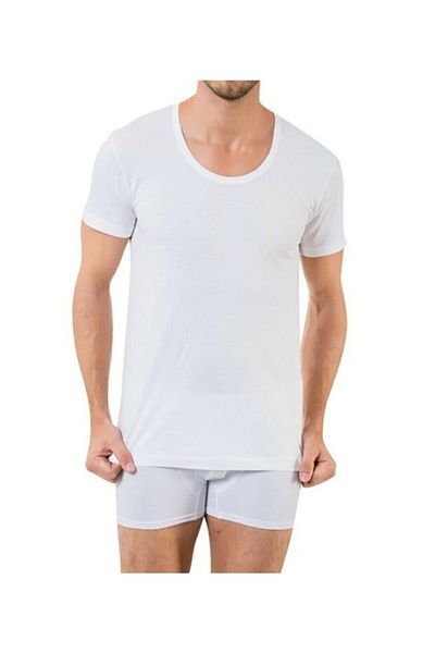 Nazar Ανδρικό εσώρουχο Star Crew Neck Λευκό