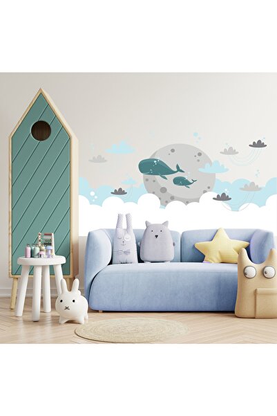 Aysprint Set de autocolante cu balene drăguțe