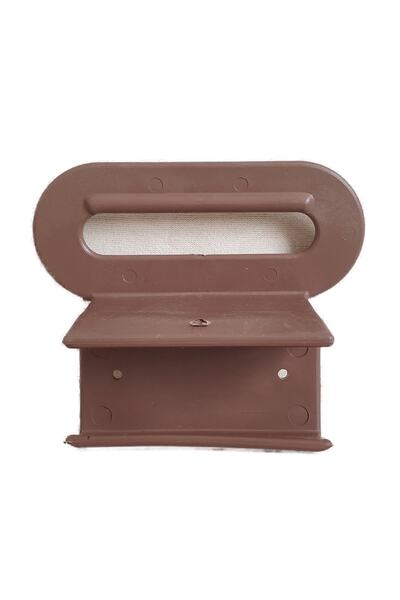 The Zey Gen Baza Kulpu Baza Yatak Tutucu Plastik Kulp Baza Tutucu - Ceviz Ren...