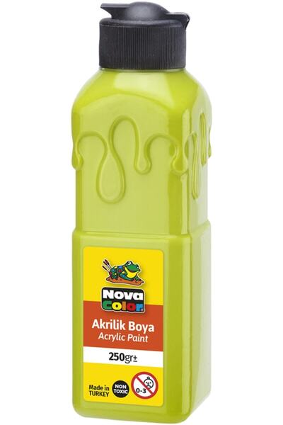 Nova Color Mahi Max Akrilik Boya 250 Gr Fıstık Yeşili