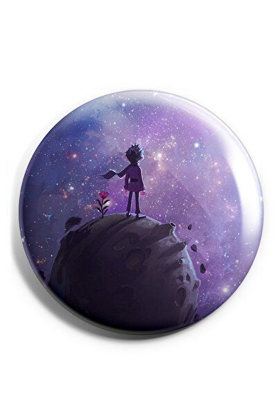 Hasbihal Küçük Prens V4 Iğneli Çanta Rozeti.