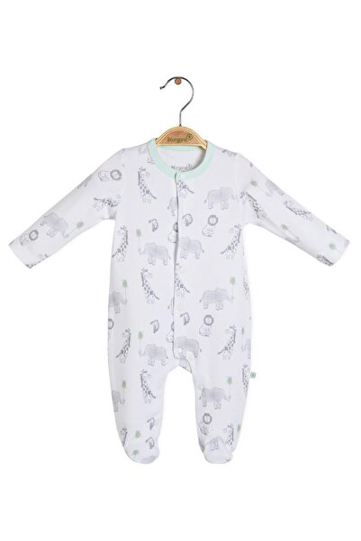 Bibaby مجموعة من التول من Biorganic Travel Zoo 62249 أخضر رمادي