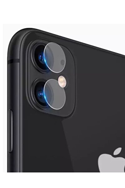 ucuzmi Iphone 12  Uyumlu  Kamera Lens Koruyucu Cam Lazer Kesim Cam Yekpare Pa...