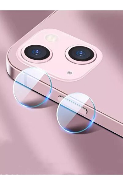 Genel Markalar Iphone 13 Kamera Lens Koruyucu Cam Yuvarlak Lazer Kesim Cam Ye...