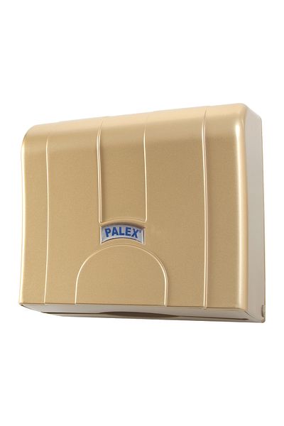 Palex (UN-HOME) Standard Z-Fold Paper Towel Holder (Z-Fold Paper Towel Dispenser) Gold 3570-g