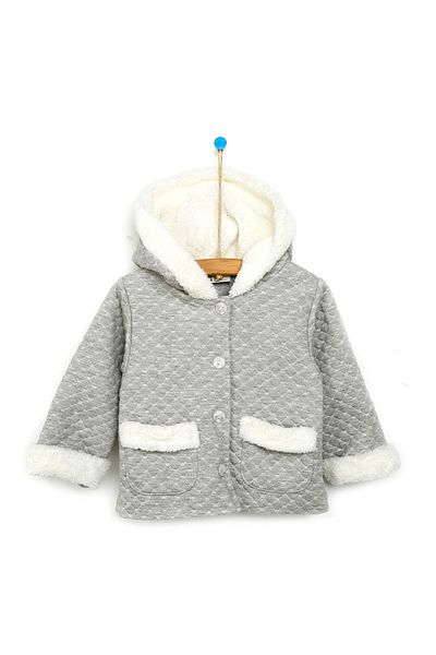 Bebbek Full Of Love Welsoft Detailed Quilted Cardigan