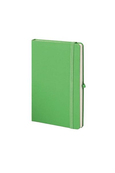 imo medya Green Thermo Leather Bound Notebook