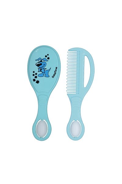 Babytime Blue Baby Time BT189 Comb Brush Set