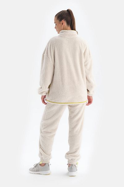 Dagi Sweatshirt - Ecru - Regular Fit