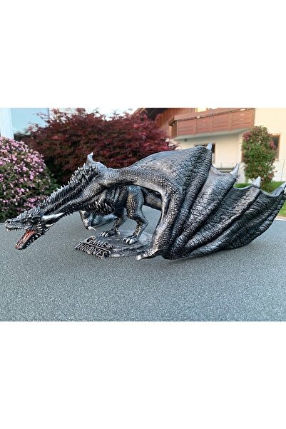TuransoyCraft Drogon Ejderha Game Of Thrones Boyalı Figür 20 Cm (dev Boy)