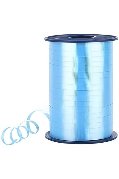 DÜVENCİ TİCARET Pastel Light Blue Raffia Ribbon 8 Mm X 200 M