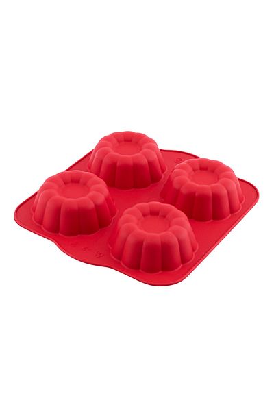 Silicolife 4-Piece Clover Cake Mold
