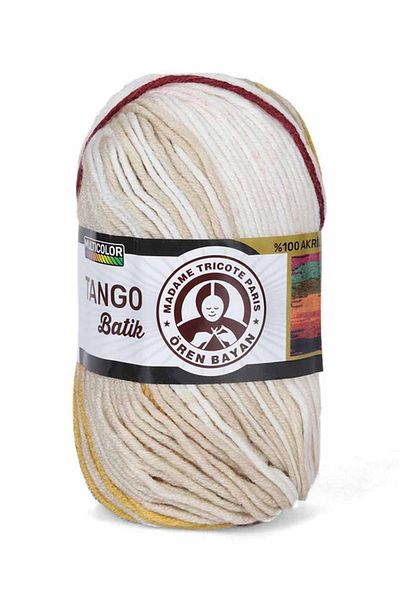 Ören Bayan Knitted Women's Tango Tie-Dye Hand Knitting Thread 506