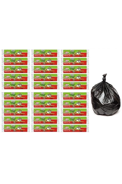 Ögem J-250 Jumbo Size Garbage Bag 80x110 Cm 90 Lt 10 Pieces Roll 30 Packs