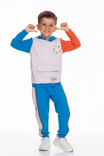Cicitime Hooded Children's Set with Front Pockets