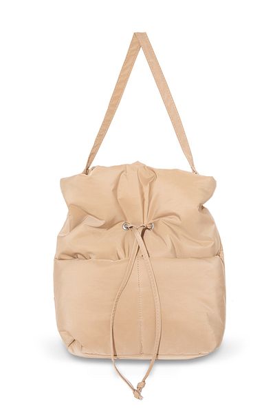 Mavi Beige Umhängetasche mit Raffdetail 1910518-70185