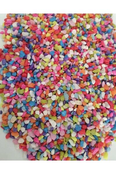 Genel Markalar Renkli Çakıl Taşı 1 Kg