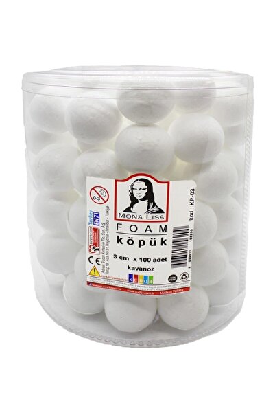 Genel Markalar Kp-03 Strafor Köpük Top 3 cm 100 Adet