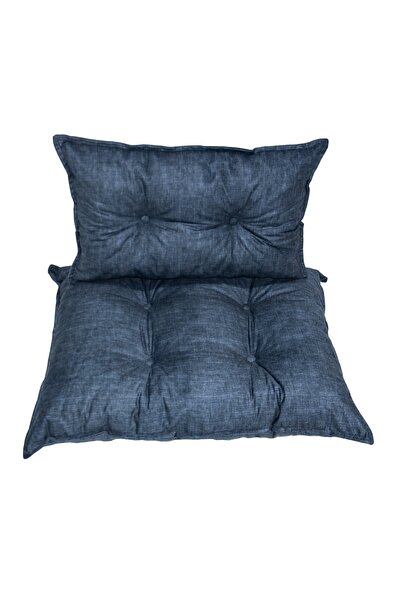 Zem Bella Petek Kalorifer Önü Ikili Minder Takımı Kot Mavisi