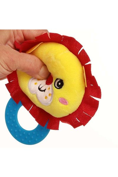 Teknolojipro عضاضة خشخيشة من Sozzy Toys My Lion SZY214