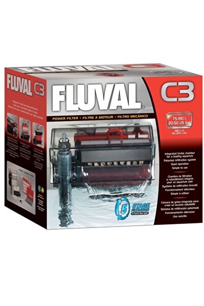Fluval C3 Power Askı Şelale Filtre 190 litre