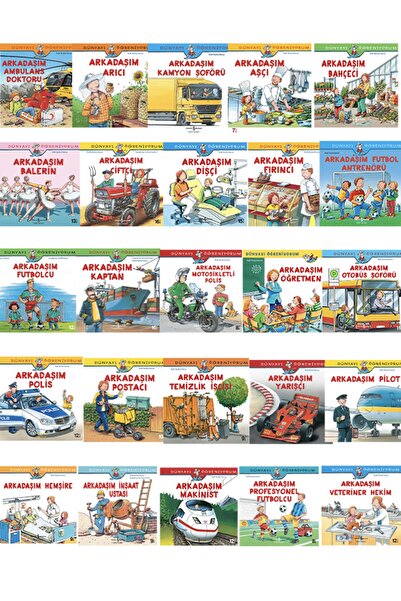 TÜRKİYE İŞ BANKASI KÜLTÜR YAYINLARI Arc Dünyayı Öğreniyorum Arkadaşım Serisi ...