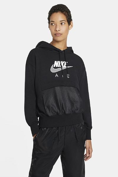 Nike Air Sportswear Fleece Oversized Fit Hanorac cu glugă Hanorac largi