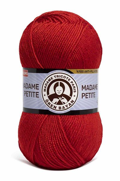 Ören Bayan Madame Petite Red Hand Knitting Yarn Flash Boutique 134