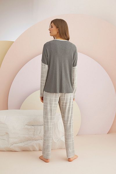 Sevim 13942 Set pijamale brodate