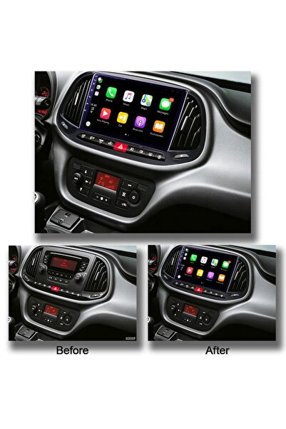 Genel Markalar 2015-2019 Fiat Doblo Android Multimedya 2gb Ram 32 Gb Hafıza Carplay Kamera