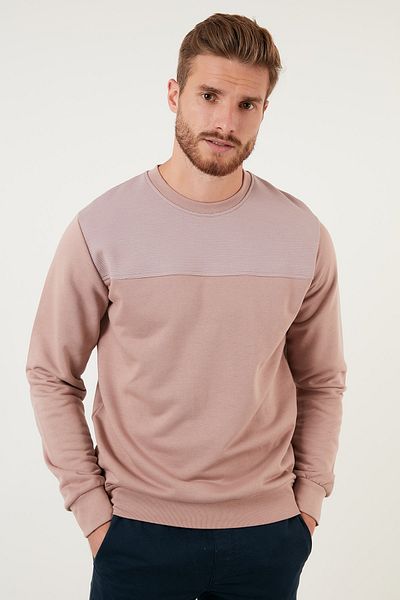 Buratti Ανδρικό φούτερ Cotton Crew Neck Slim Fit Sweat 5905033