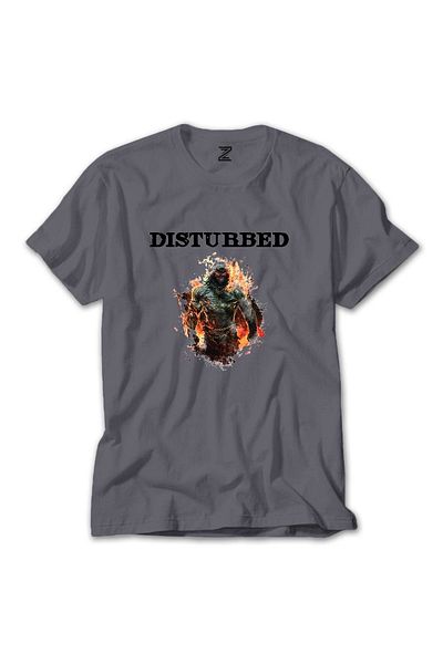Z zepplin Μπλουζάκι Disturbed Monster Grey
