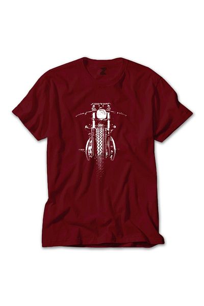 Z zepplin Κόκκινο T-shirt Chopper Bw