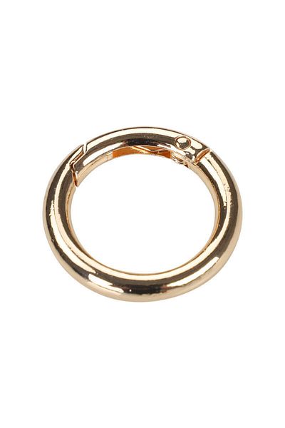 Simisso Gold Metal Spring Ring 2.5 cm